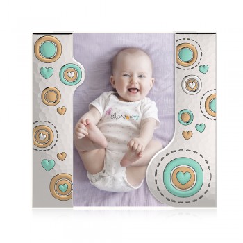 Children's Frame-Candy Box with Bubbles Pattern