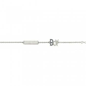 BOY'S BRACELET FROM STERLING SILVER 925