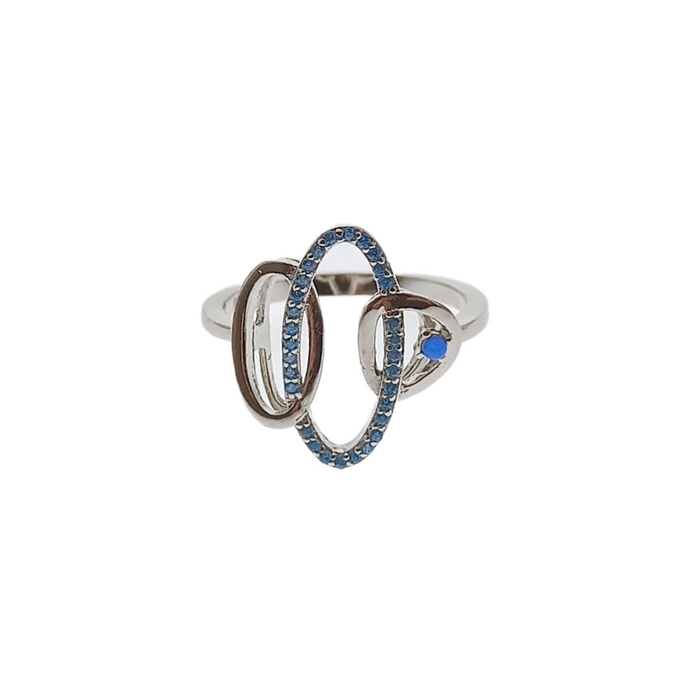 Ring with Opal Stone in Silver 925