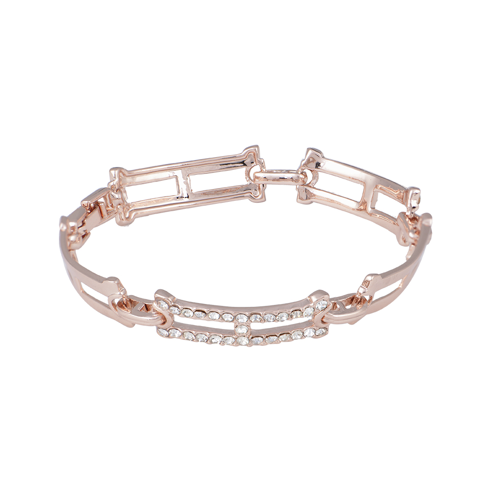 BRACELET FROM ALLOY WITH GOLD 18K PLATINUM