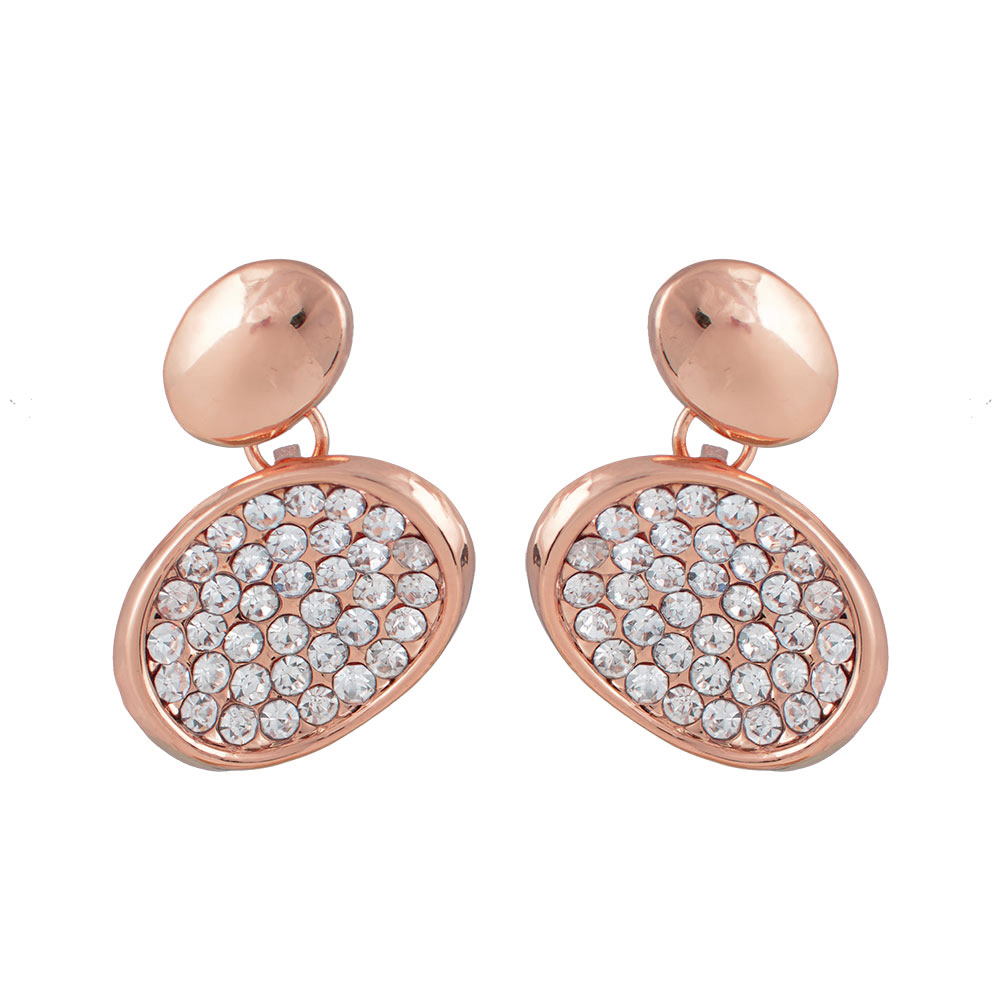 Earrings in Alloy with 18K Gold plating