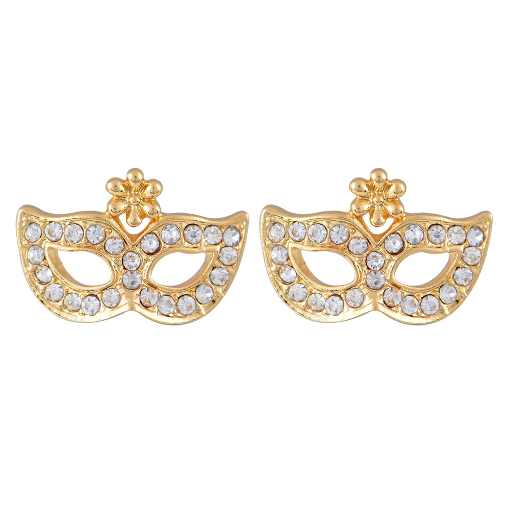 Earrings in Alloy with 18K Gold plating