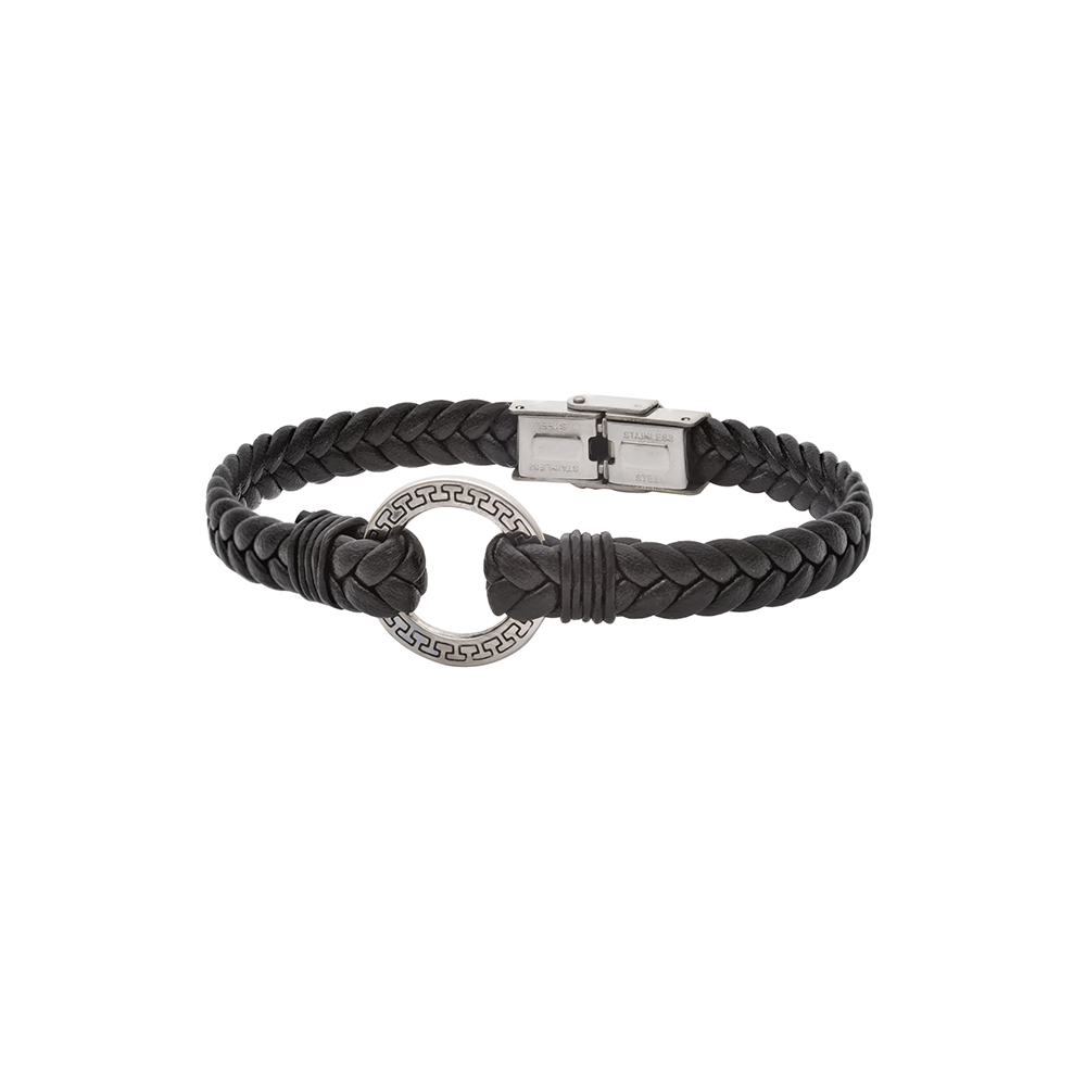 Men\'s Hoop Bracelet in Stainless Steel