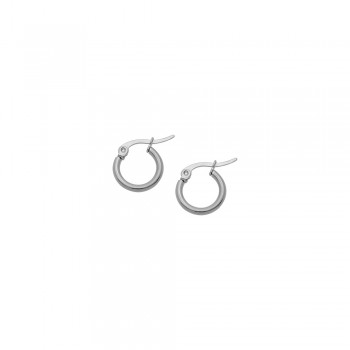 Hoop Earrings in Stainless Steel