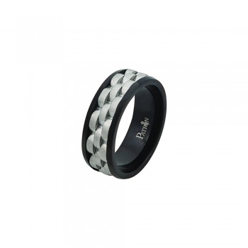 Men's Band Ring in Stainless Steel