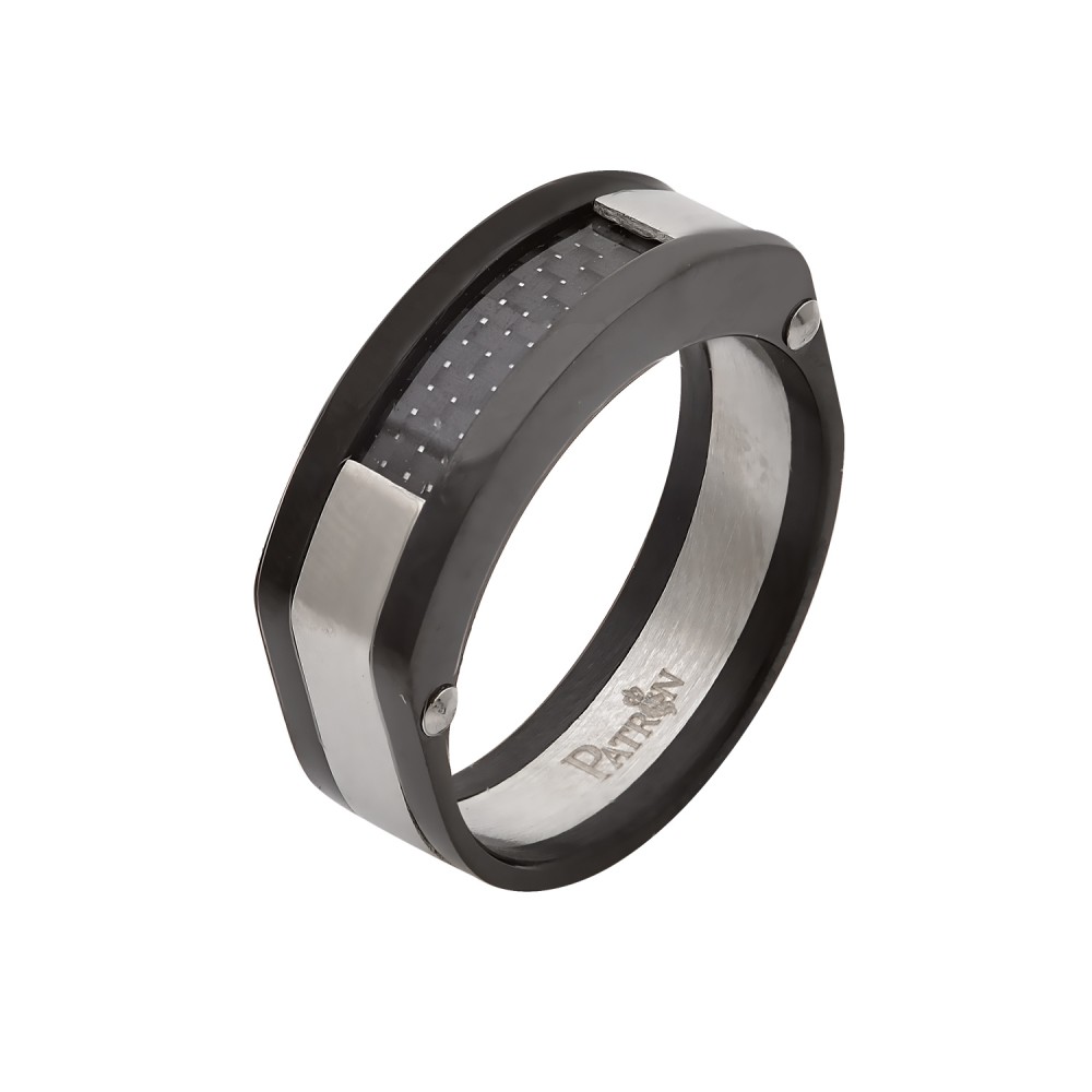 Men\'s Band Ring in Stainless Steel