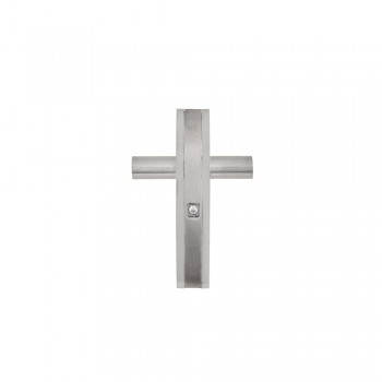 Men's Cross Pendant in Stainless Steel