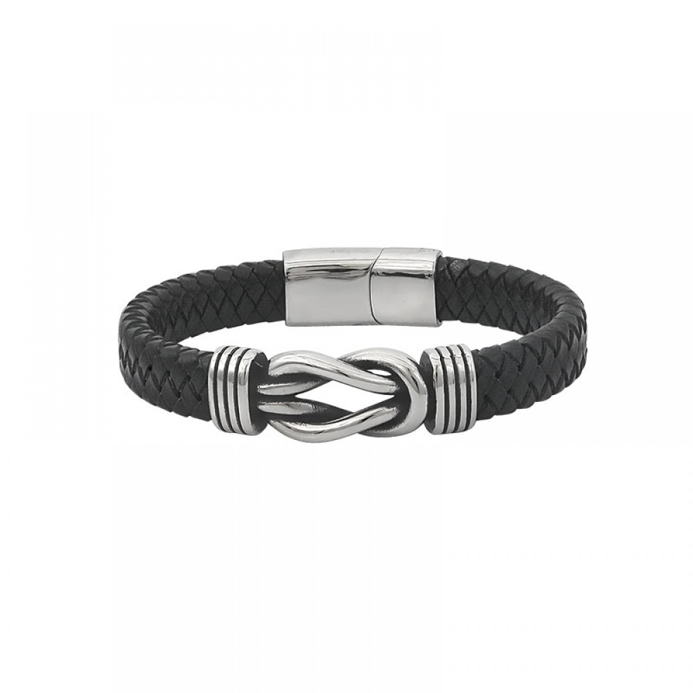 Men's Noose Bracelet in Stainless Steel