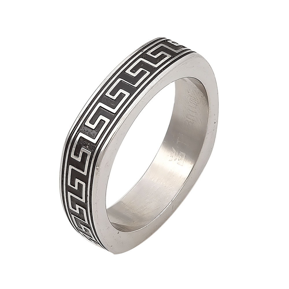 Men\'s Band Ring in Stainless Steel