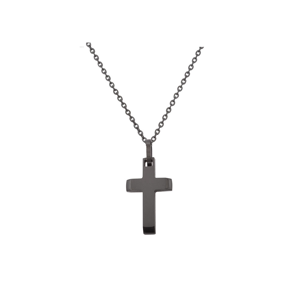 Men\'s Necklace Cross in Stainless Steel