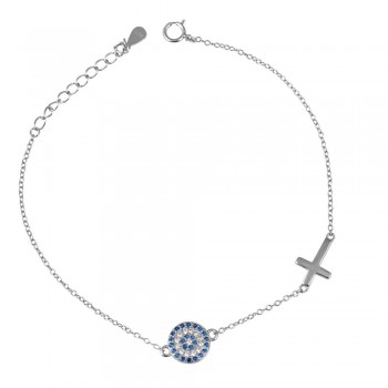 Bracelet Eye in Silver 925