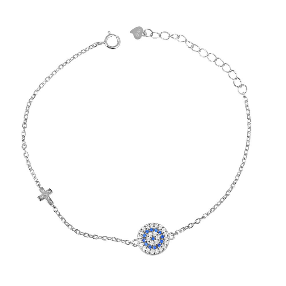 Eye Bracelet in Silver 925