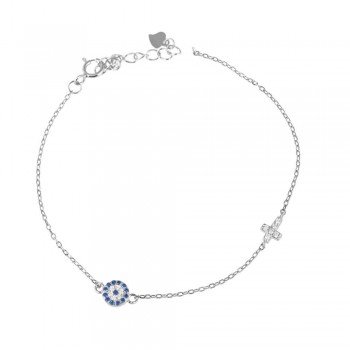 Bracelet Eye in Silver 925