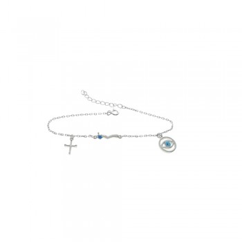 Children's Eye Bracelet in Silver 925