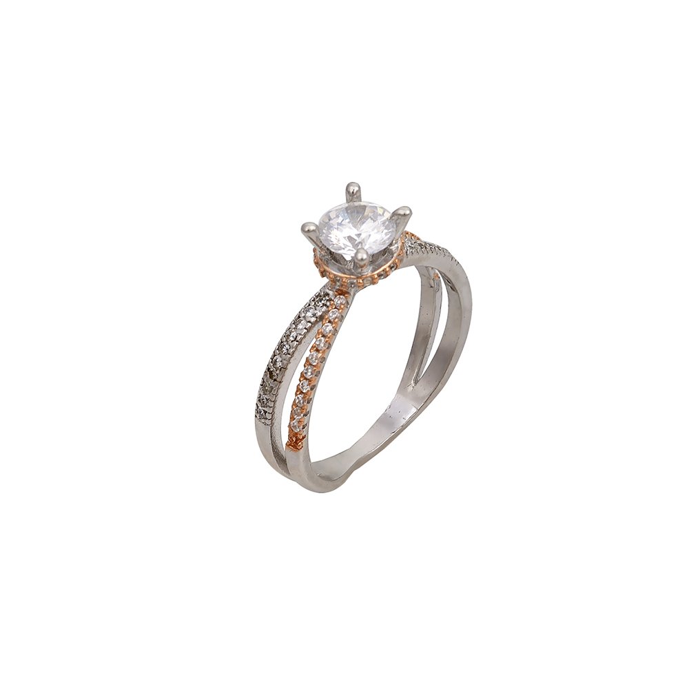 Solitaire Ring in Silver 925