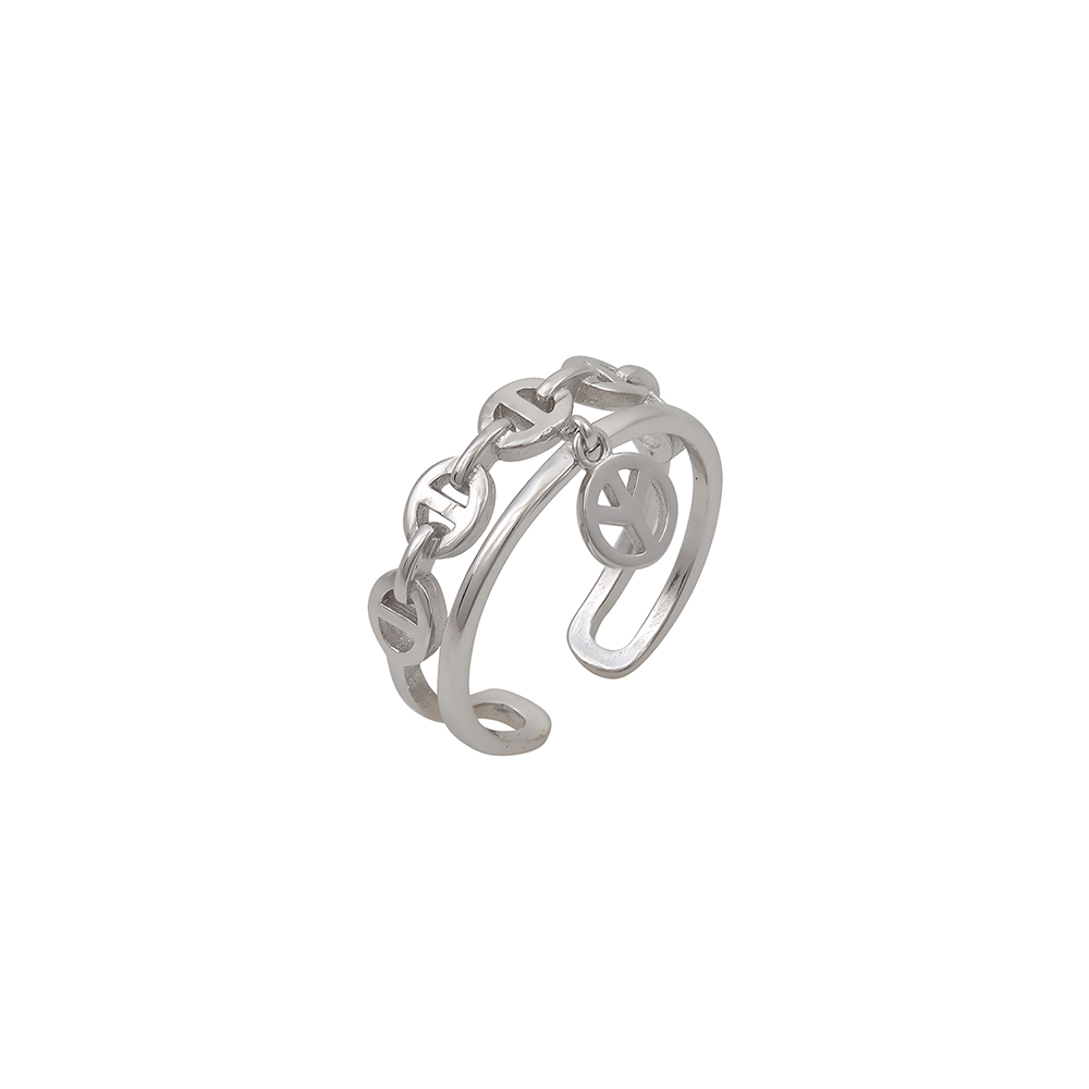 Charm Ring in Silver 925