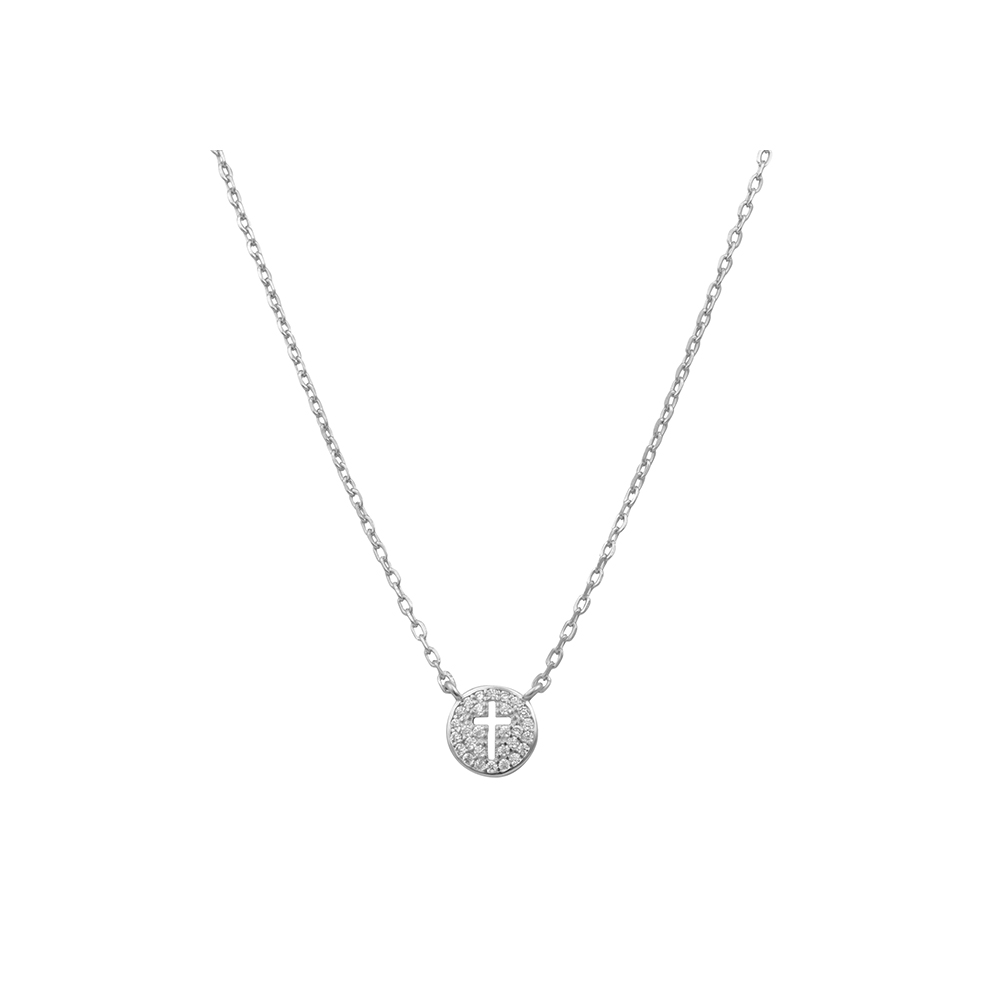 Necklace Cross in Silver 925