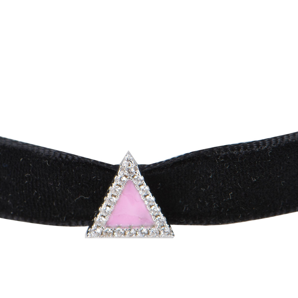 Choker Necklace in Silver 925