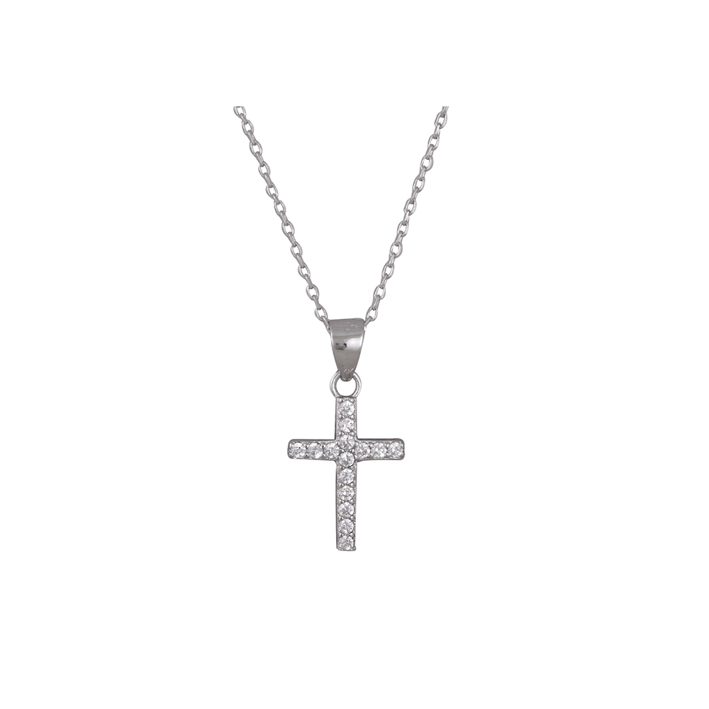 Necklace Cross in Silver 925