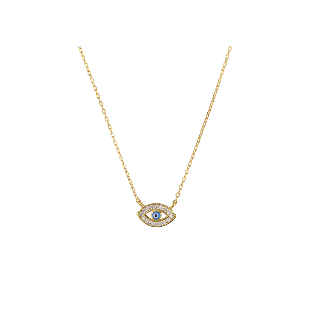 Necklace Eye in Silver 925