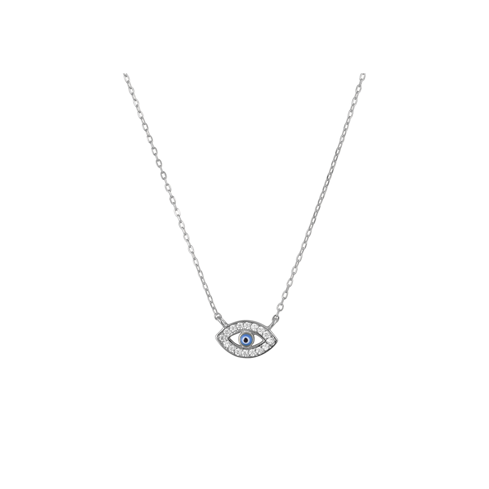 Necklace Eye in Silver 925