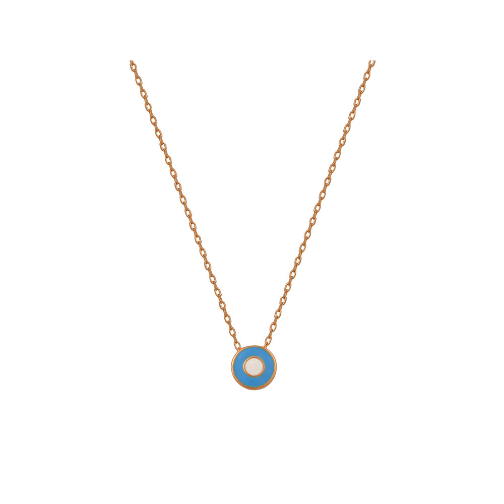 Eye Necklace in Silver 925