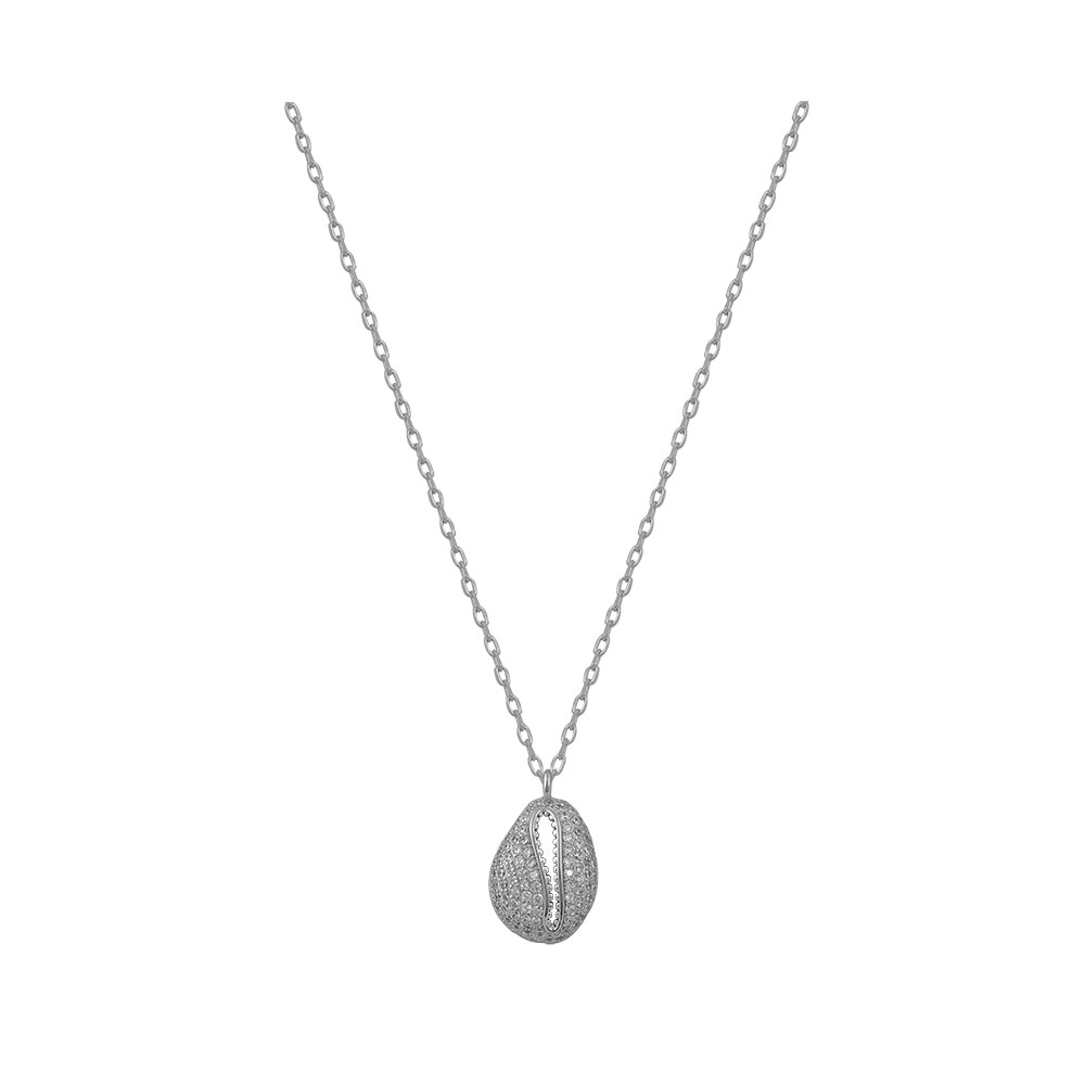 Shell Necklace in Silver 925