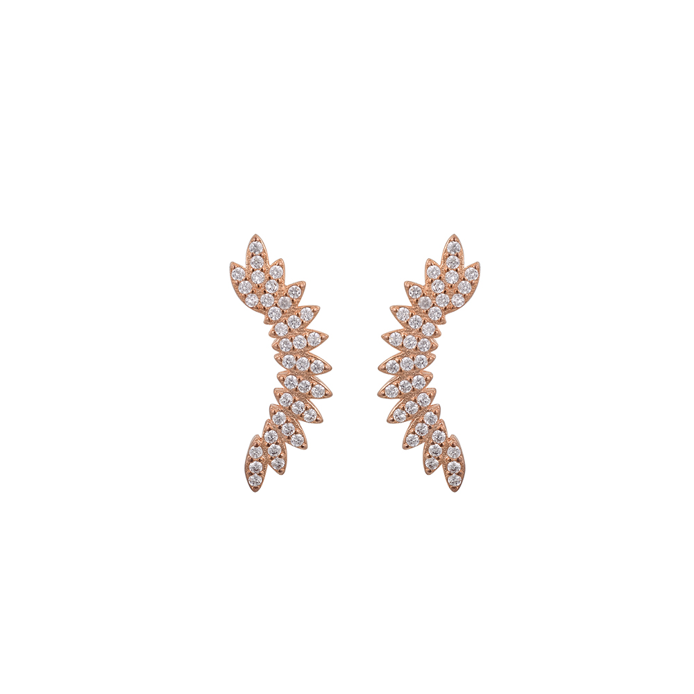 Crawler Earrings in Silver 925