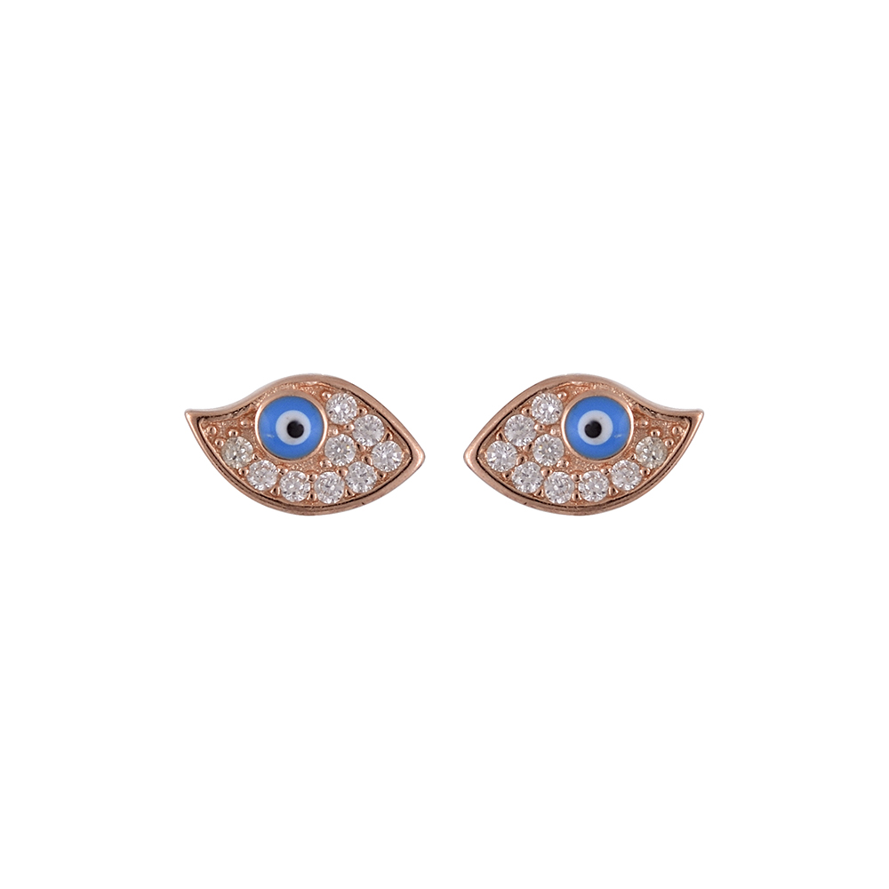 Earrings Eye in Silver 925