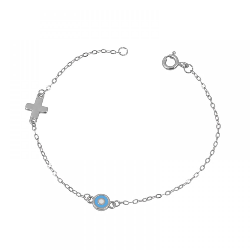 Children\'s Eye Bracelet in Silver 925