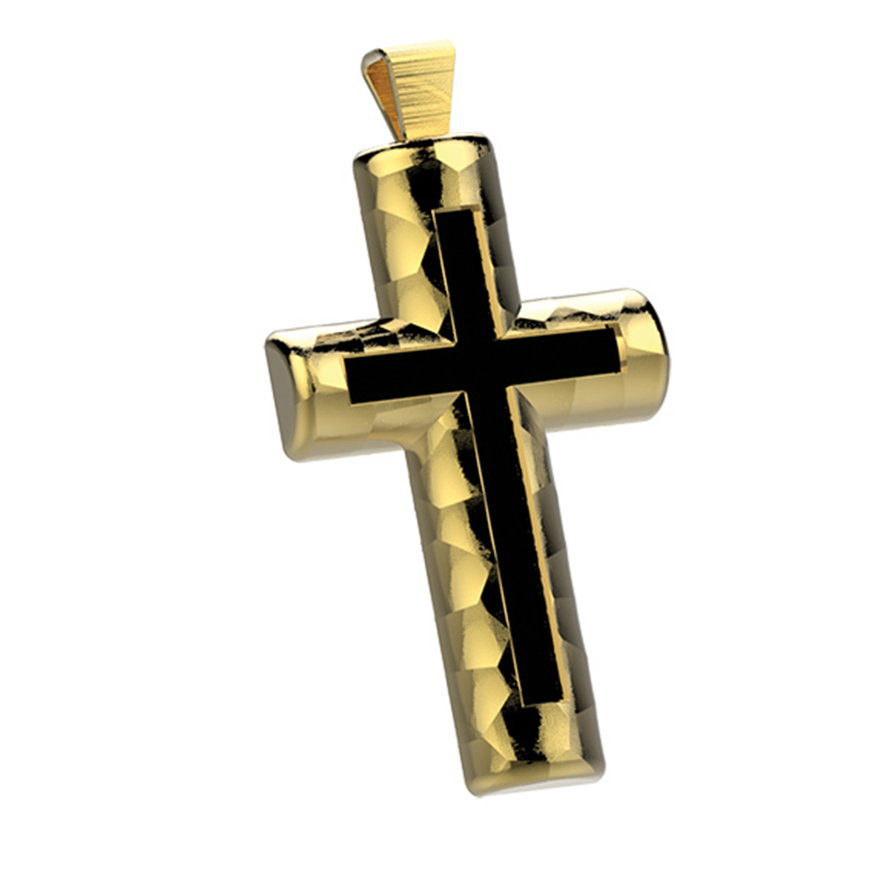 Pendant in the shape of Cross in Silver 925