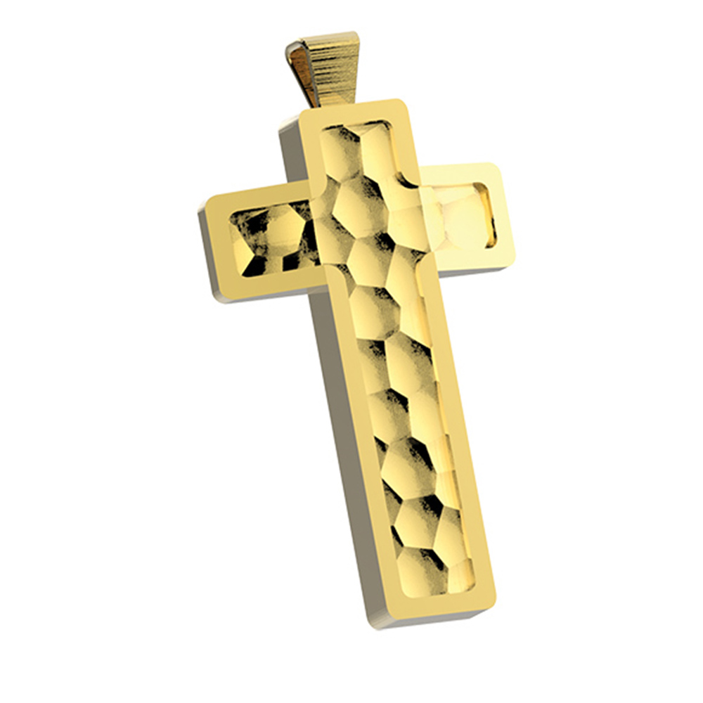 Pendant in the shape of Cross in Silver 925