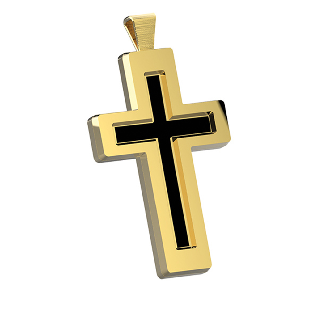 Pendant in the shape of Cross in Silver 925