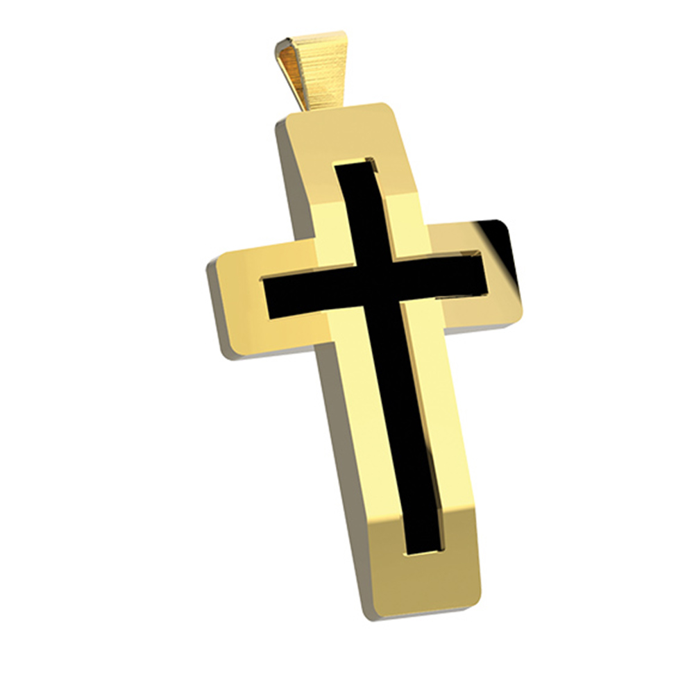 Pendant in the shape of Cross in Silver 925