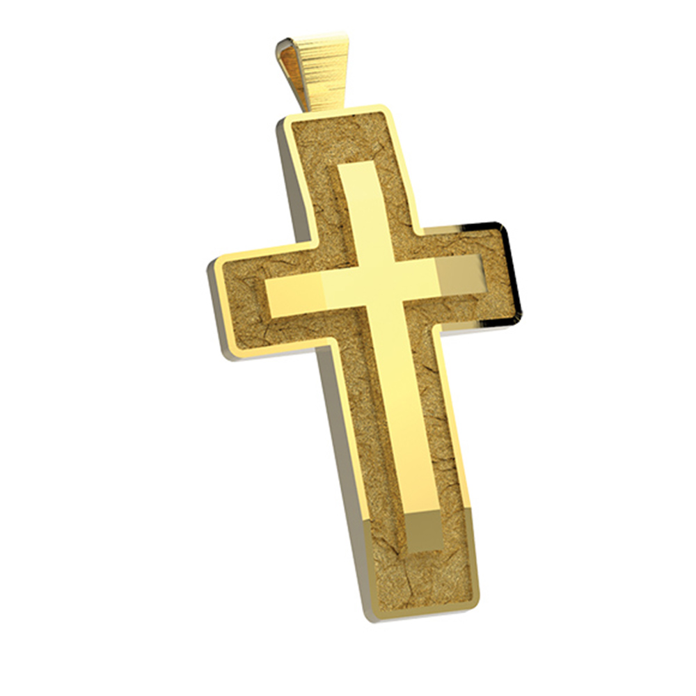 Pendant in the shape of Cross in Silver 925