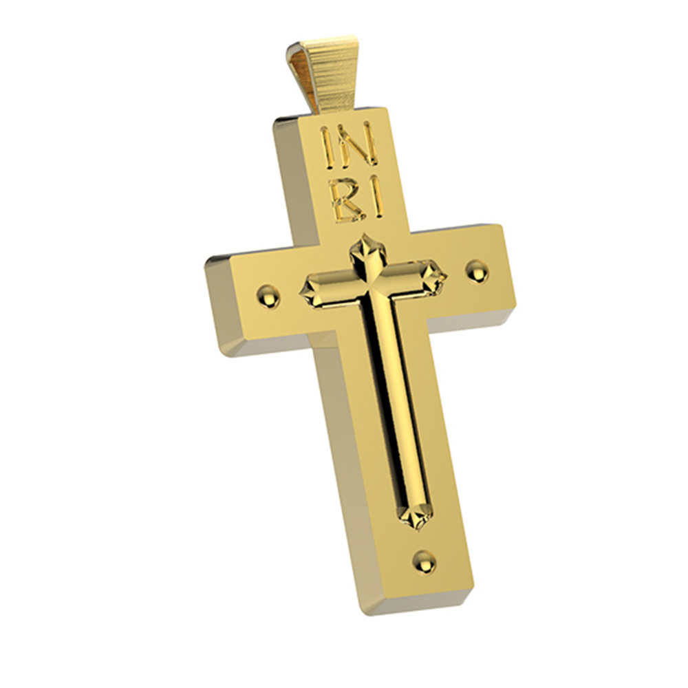 Pendant in the shape of Cross in Silver 925