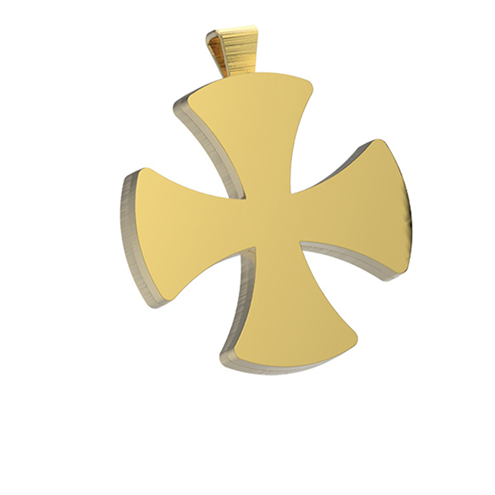 Pendant in the shape of Cross in Silver 925