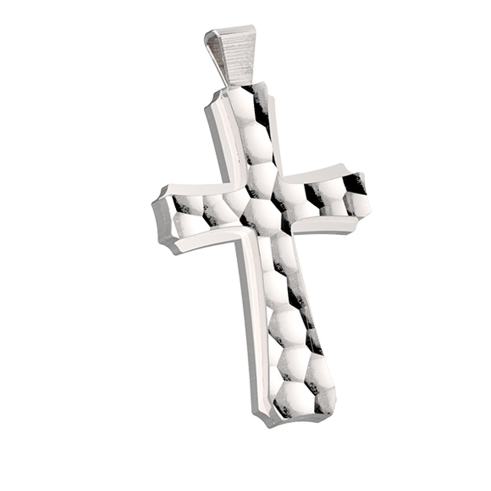 Pendant in the shape of Cross in Silver 925