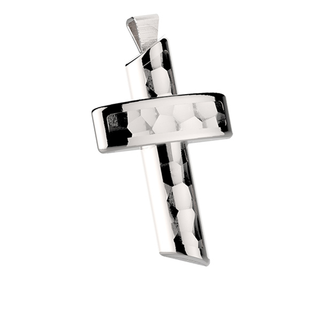 Pendant in the shape of Cross in Silver 925