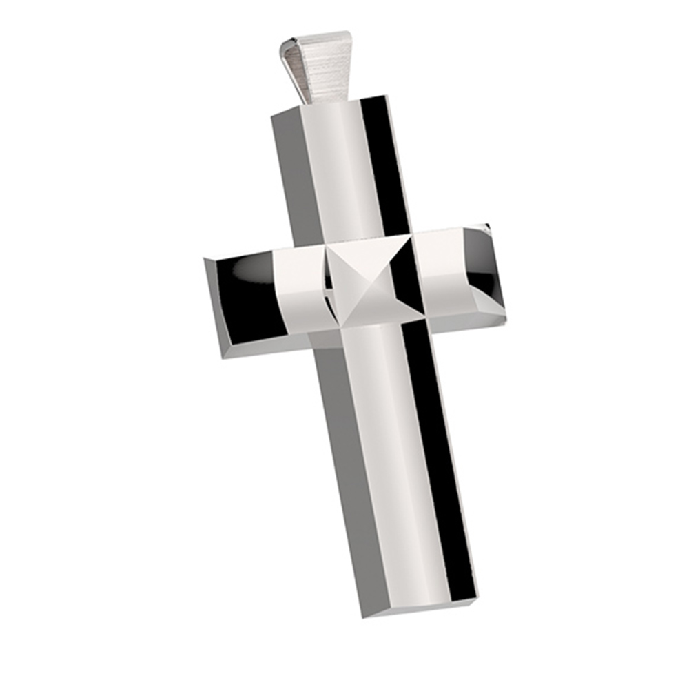 Pendant in the shape of Cross in Silver 925