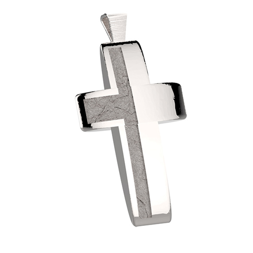 Pendant in the shape of Cross in Silver 925