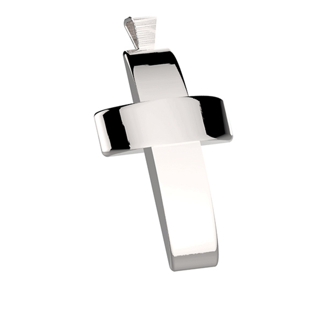 Pendant in the shape of Cross in Silver 925