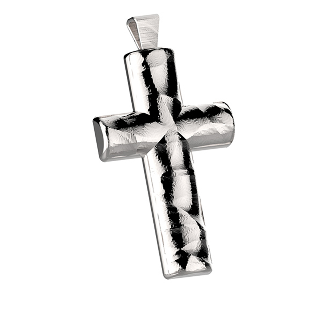 Pendant in the shape of Cross in Silver 925