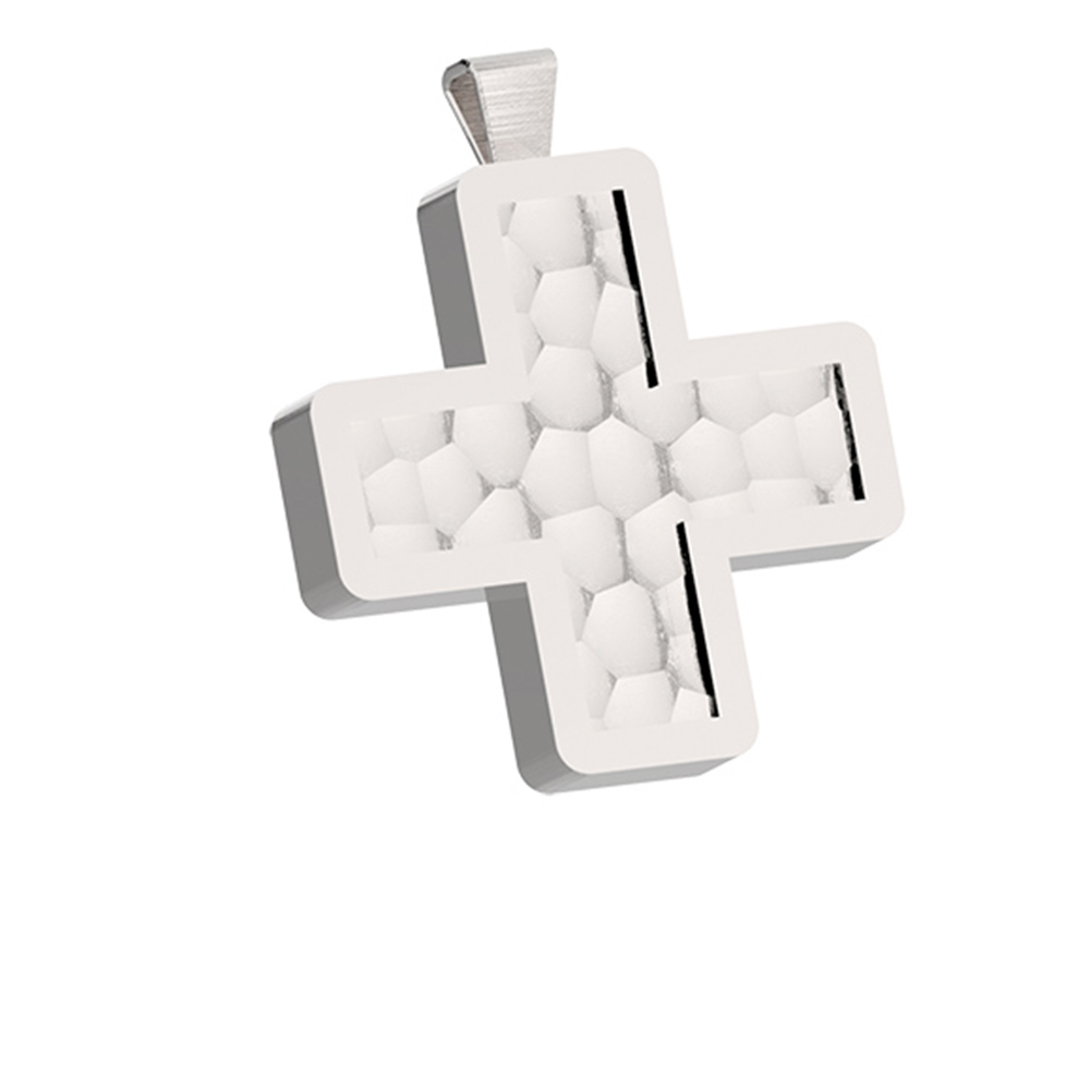 Pendant in the shape of Cross in Silver 925