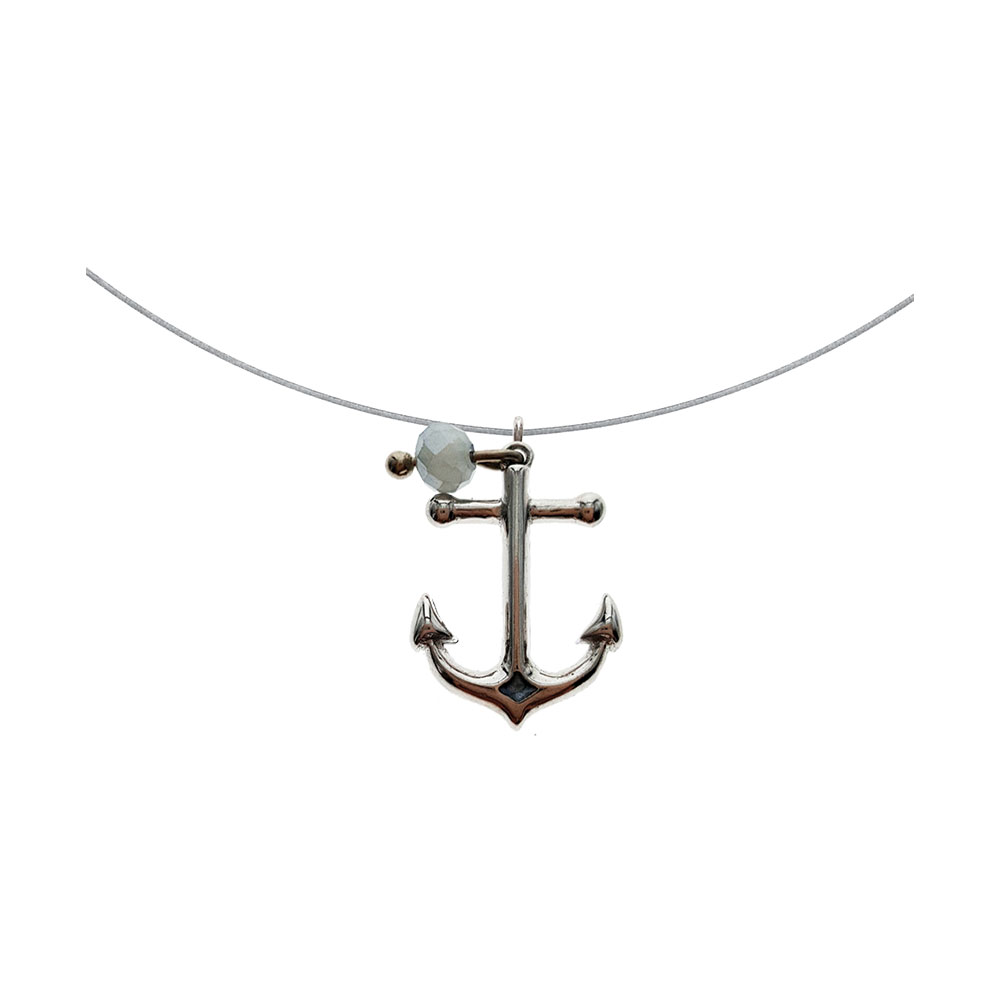 Anchor Necklace in Silver 925