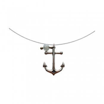 Anchor Necklace in Silver 925