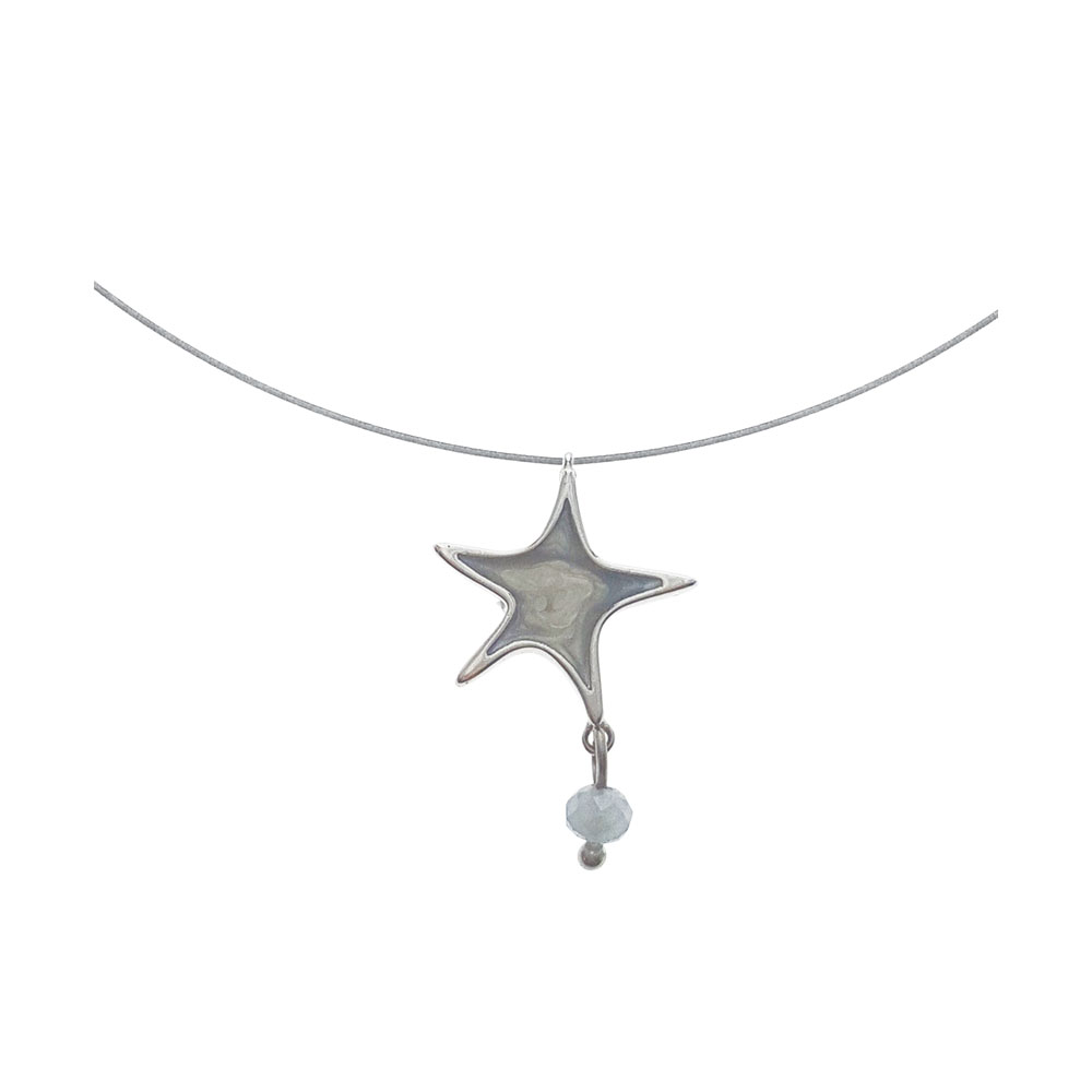 Starfish Necklace in Silver 925