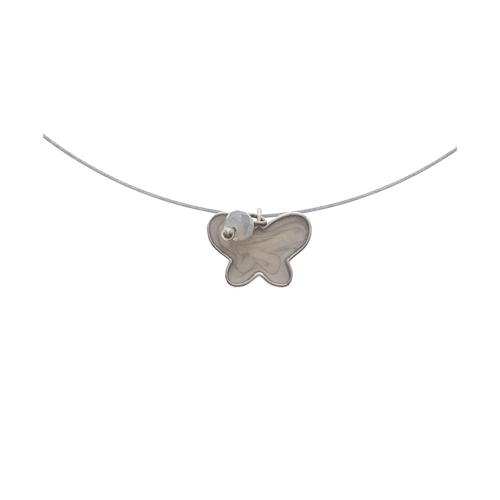 Butterfly Necklace in Silver 925