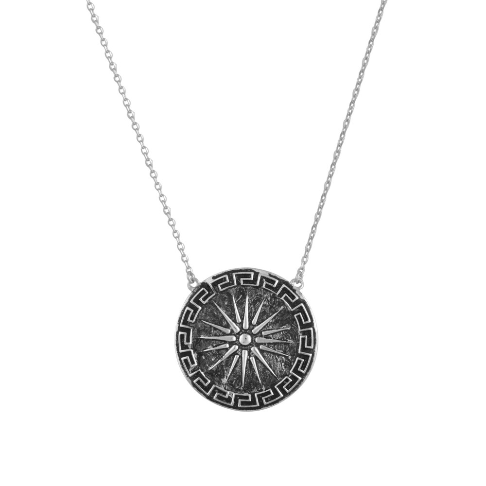 Sun Necklace in Silver 925