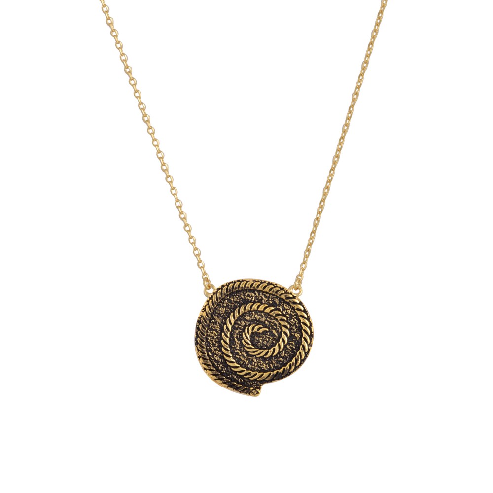 Necklace Spiral in Silver 925